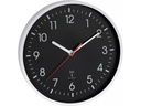 TFA Dostmann Wanduhr Schwarz/Weiss