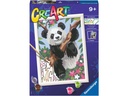 Ravensburger Malen nach Zahlen Verspielter Panda ab 9 Jahren