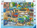 Ravensburger Puzzle Auf der Baustelle ist was los 24 Teile