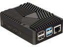 jOY-iT Gehäuse Aluminium für Raspberry Pi 4B Schwarz