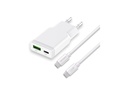LMP USB-Wandladegerät 30W USB-A/C Dual Power + USB-C Ladekabel