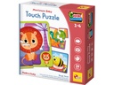 Lisciani Touch Puzzle Montessori, Baby, 6 Motive à 4 Teile