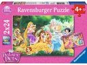 Ravensburger Puzzle Beste Freunde der Prinzessinnen 2 x 24 Teile