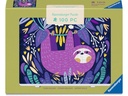 Ravensburger Puzzle Lächelndes lila Faultier