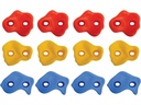Schildkröt Funsports Klettergriff Set Kunststoff angeraut