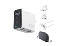 4smarts GaN Flex Screen AI 100W 2 USB-C+1 USB-A Travel