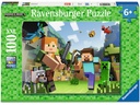 Ravensburger Puzzle Minecraft Steve und Alex 100 XXL Teile