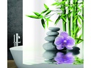 diaqua® Duschvorhang Spa 240 x 180 cm, Mehrfarbig