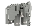 BRIXIES Bausteinmodell Elefant aus 111 Bausteinen