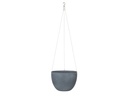scheurich Übertopf Hängeampel Dark Stone, 18 cm
