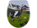 diaqua® Toilettensitz Nice Cow Mehrfarbig