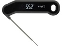 TFA Dostmann Küchenthermometer Digital, Profi, Einstech, IP66, Schwarz