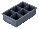 Fackelmann Eiswürfelform XXL 150 x 95 x 45 mm, Grau