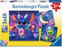 Ravensburger Puzzle Monsterchen 3 x 49