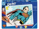 Ravensburger Malen nach Zahlen CreArt, DC Comics – Retro Superman