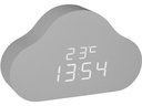 TFA Dostmann Clocco Cloud Digital, Grau, mit Innentemperatur