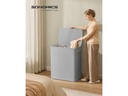 Songmics Laundry Basket 190 l, Taubengrau