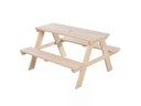 roba Kindersitzgruppe Outdoor+ Massivholz natur