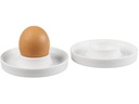 Kesper Eierbecher Kunststoff Weiss 10 x 2 cm 2 Stück