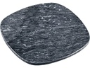 Kesper Servierplatte aus poliertem Marmor, 30 x 25 x 1 cm