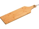 Kesper Servierbrett mit Tragegriff, Bambus, 56 x 16.5 cm