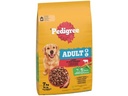 Pedigree Trockenfutter Adult M/L Rind und Gemüse, 7 kg