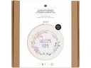Rico Design Stickset Blumenkranz Ø 20 cm