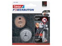 tesa POWERBUTTON Chrom