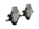 sE Electronics T2 Stereo-Paar, Grossmembran, Titan-Membran, Silber