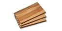 Kesper Frühstücksbrettchen-Set Akazienholz, 23 x 15 cm, 3-teilig