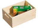 Kesper Aufbewahrungsbox Kiefernholz Natur mit Tragegriffen