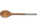 Kesper Kochlöffel Rund Akazienholz mit Edelstahl-Griff 30 cm