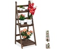 relaxdays Blumentreppe L