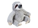 relaxdays Türstopper Faultier Stoff Grau 22 x 21 x 18 cm