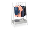 relaxdays Kinder-Garderobe  x , Weiss/Grau