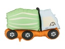 Partydeco PartyDeco Folienballon Betonmischer Mehrfarbig/Gelb/Grau