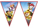 We fiesta Party Girlande Flaggen Paw Patrol 2.3 m, Mehrfarbig