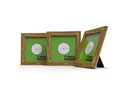 Glorious Vinyl Frame 7 Zoll Rosenholzoptik 3er-Pack