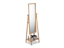 relaxdays Standspiegel 40 x 159.5 cm, Braun