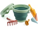 Schildkröt Funsports Schildkröt 7in1 Sand Toys Falteimer Set green