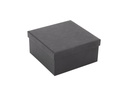 Glorex Glorex Geschenkbox schwarz 1 Stück, Schwarz
