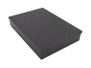 Glorex Glorex Geschenkbox schwarz 1 Stück, Schwarz