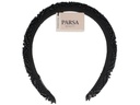Parsa Beauty Haarreif Strasssteine Schwarz