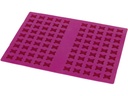 Kerbl Backmatte Silikon, Rosa, 33 x 23 x 1.2 cm
