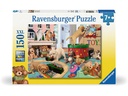 Ravensburger Puzzle Verspielte Welpen 150 XXL Teile