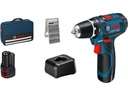 Bosch Professional Akku-Bohrschrauber PRO GSR 12V-15 Set in der Tragetasche