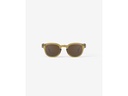 izipizi Sonnenbrille Square #C Goldgrün, 100% UV, Kat.3
