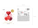 Partydeco Be Mine Valentine Rosa/Rot, 30 cm, 6 Stk