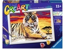 Ravensburger Malen nach Zahlen Majestic Tiger