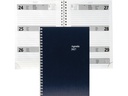 Simplex Geschäftsagenda 2027 1 W/2S, A5, Blau